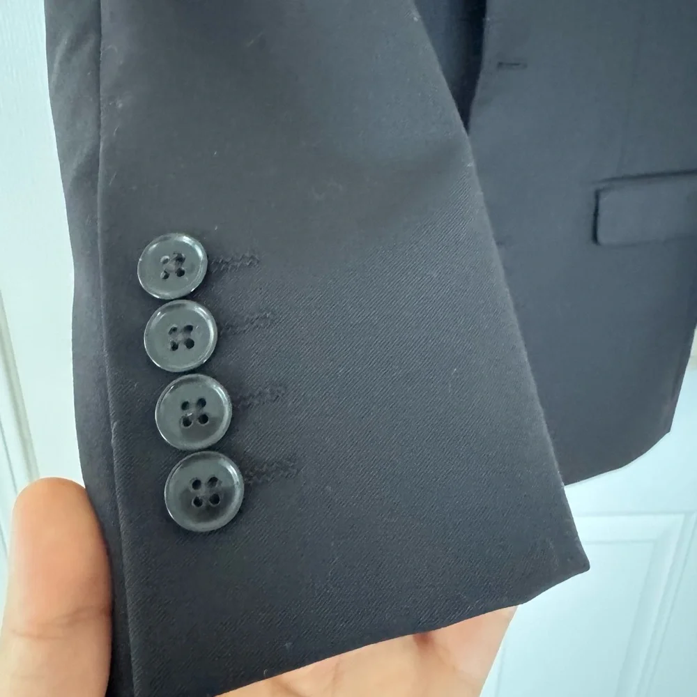 Bar III Men's Black Two-Button Sport Coat